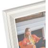 imageSpode Kit Kemp 4x6 Photo Frame  Ribbed Design  Silverplate with Velvet Backing  Elegant Tabletop Decor  Perfect for Showcasing Cherished Memories  Ideal for Home Dcor ampamp GiftingSilver