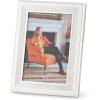 imageSpode Kit Kemp 4x6 Photo Frame  Ribbed Design  Silverplate with Velvet Backing  Elegant Tabletop Decor  Perfect for Showcasing Cherished Memories  Ideal for Home Dcor ampamp GiftingSilver