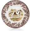 imageSpode Woodland Horse 8quot Salad Plate  American Paint Horse Design British Flowers Border Fine Earthenware Dish for Horse Lovers  Dishwasher Microwave Freezer Oven Safe  Made in EnglandAmerican Paint Horse