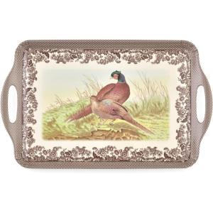 imagePimpernel Decorative Melamine Rectangular Serving Tray  1525quot x 65quot Durable Lightweight Platter for Snacks Drinks Coffee ampamp Appetizers Ideal for Dining Kitchen Bar ampamp Entertaining189 x 116 x 1