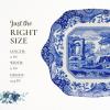 imageSpode Blue Italian English Bread ampamp Butter Plate 11 Inch  Porcelain Tableware for Elegant PartiesCasual Dinners ampamp Countryside Scene  Elegant Dining Plate  Microwave ampamp Dishwasher Safe