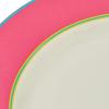 imageSpode Kit Kemp 95quot Calypso Side Plate  Vibrant Pink  Porcelain  Dishwasher and Microwave Safe  Ideal for Appetizers Dessert Snacks  Versatile Serving  Home ampamp Gathering Use