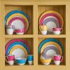 imageSpode Kit Kemp 95quot Calypso Side Plate  Vibrant Pink  Porcelain  Dishwasher and Microwave Safe  Ideal for Appetizers Dessert Snacks  Versatile Serving  Home ampamp Gathering Use