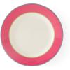 imageSpode Kit Kemp 95quot Calypso Side Plate  Vibrant Pink  Porcelain  Dishwasher and Microwave Safe  Ideal for Appetizers Dessert Snacks  Versatile Serving  Home ampamp Gathering Use