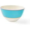 imageSpode Kit Kemp Calypso 6quot Bowl  Vibrant Turquoise  Porcelain  Dishwasher and Microwave Safe  Ideal for Pasta Cereal Soup and Rice  Home ampamp Gathering Use