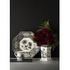 imageSpode  Heritage Collection Porcelain Octagonal Platter Featuring Black and White Floral Motif  14quot