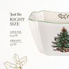 imageSpode Christmas Tree Square Bowl  Small 675Inch Candy Dish for Home ampamp Office Dcor Perfect for Serving Dried Fruit Nuts Appetizers ampamp More Decorative Bowl Made from Fine PorcelainClassic