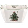 imageSpode Christmas Tree Square Bowl  Small 675Inch Candy Dish for Home ampamp Office Dcor Perfect for Serving Dried Fruit Nuts Appetizers ampamp More Decorative Bowl Made from Fine PorcelainClassic