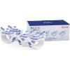 imageSpode Blue Italian Napkin Rings  Set of 4 Teapot Shaped Blue ampamp White Table Accents for Dining Room Decor  Decorative Napkin Holders for Tableware ampamp Seasonal Place Settings