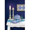imageSpode Blue Italian Soup Tureen and Ladle Set  Covered Serving Dish for Soup  Made of Fine Porcelain  3 Quart Capacity  Dishwasher and Microwave Safe  BlueWhite