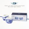 imageSpode Blue Italian Tealight Holders  Set of 2 Round Tealight Holders  Made of Fine Porcelain  4 Inch Candle Holders for Home Dcor and Housewarming Gift  Dishwasher Safe
