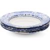 image:imageSpode BRO0210 Brocato Set of 4 23cm Rimmed Soup Plates Blue amp WhiteBlue  White