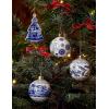 image:imageSpode Blue Italian Christmas Bauble  Full Scene Ornament with Classic Blue amp White Porcelain Design Collectible Holiday Decoration for Tree Display or Seasonal Dcor  Giftworthy KeepsakeSpokes