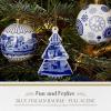 image:imageSpode Blue Italian Christmas Bauble  Full Scene Ornament with Classic Blue amp White Porcelain Design Collectible Holiday Decoration for Tree Display or Seasonal Dcor  Giftworthy KeepsakeFull Scene