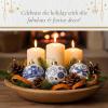 image:imageSpode Blue Italian Christmas Bauble  Full Scene Ornament with Classic Blue amp White Porcelain Design Collectible Holiday Decoration for Tree Display or Seasonal Dcor  Giftworthy KeepsakeFlorals