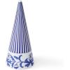 image:imageSpode Blue Italian Cone Shaped Topiary  8 Inch Decorative Porcelain Figurine Classic Blue amp White Design Motif  Collector Accent for Tabletop Mantel amp Dining Room DisplayBlue