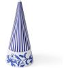 image:imageSpode Blue Italian Cone Shaped Topiary  8 Inch Decorative Porcelain Figurine Classic Blue amp White Design Motif  Collector Accent for Tabletop Mantel amp Dining Room DisplayBlue