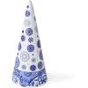 image:imageSpode Blue Italian Cone Shaped Topiary  Decorative 136 Porcelain Accent Sculpted Blue amp White GardenInspired Design  Ideal for Entryway Styling Tabletop Shelf Display  Great Gift10in