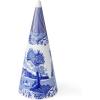 image:imageSpode Blue Italian Cone Shaped Topiary  Decorative 136 Porcelain Accent Sculpted Blue amp White GardenInspired Design  Ideal for Entryway Styling Tabletop Shelf Display  Great Gift1ft 2in