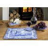 image:imageSpode Blue Italian SMALL SIZE Placemats 12 x 9 Box of 6