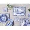 image:imageSpode Blue Italian SMALL SIZE Placemats 12 x 9 Box of 6