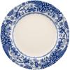 image:imageSpode Blue Italian Brocato 8Inch Salad Dish  Fine Earthenware Serving Plate with Eastern Border Motif  Classic White Center  Microwave Freezer Oven Dishwasher Safe Great for Gifting