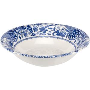 image:imageSpode Blue Italian Brocato Cereal Bowl  Set of 4 79 Decorative Earthenware Bowls for BreakfastSoup  Asian Inspired Tableware  Microwave amp Dishwasher Safe  Traditional Ceramic Dinnerware1