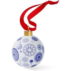 image:imageSpode Blue Italian Christmas Bauble  Full Scene Ornament with Classic Blue amp White Porcelain Design Collectible Holiday Decoration for Tree Display or Seasonal Dcor  Giftworthy KeepsakeSpokes