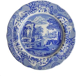 image:imageSpode Spode Medium Plate Blue 23 cm Blue Italian bli0120