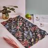 image:imageSpode Creatures of Curiosity Floral Tea Towel  Cotton Dish Towel  Highly Absorbent  Quick Drying  MultiPurpose Absorbent Kitchen Towel  Dark and Edgy Floral Motif 1 Pack