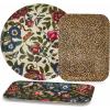 image:imageSpode Creatures of Curiosity Leopard Print Birch Tray 106Inch Rectangular Serving Platter Wood Server Made with Birch Veneer Dishwasher and Food Safe
