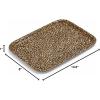 image:imageSpode Creatures of Curiosity Leopard Print Birch Tray 106Inch Rectangular Serving Platter Wood Server Made with Birch Veneer Dishwasher and Food Safe