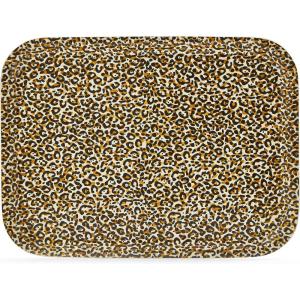 image:imageSpode Creatures of Curiosity Leopard Print Birch Tray 106Inch Rectangular Serving Platter Wood Server Made with Birch Veneer Dishwasher and Food Safe