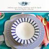 image:imageSpode Steccato Collection  75 Cereal Bowl Stripe Cobalt Blue  Made of Earthenware  Dishwasher amp Microwave Safe  Made in England  For Serving Soup Salad or Pasta Bowls