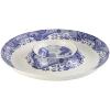 image:imageSpode Blue Italian Collection Chip and Dip Serving Tray Use for Hosting Display Appetizers Cheese Chips and Salsa 145inch Microwave and Dishwasher Safe