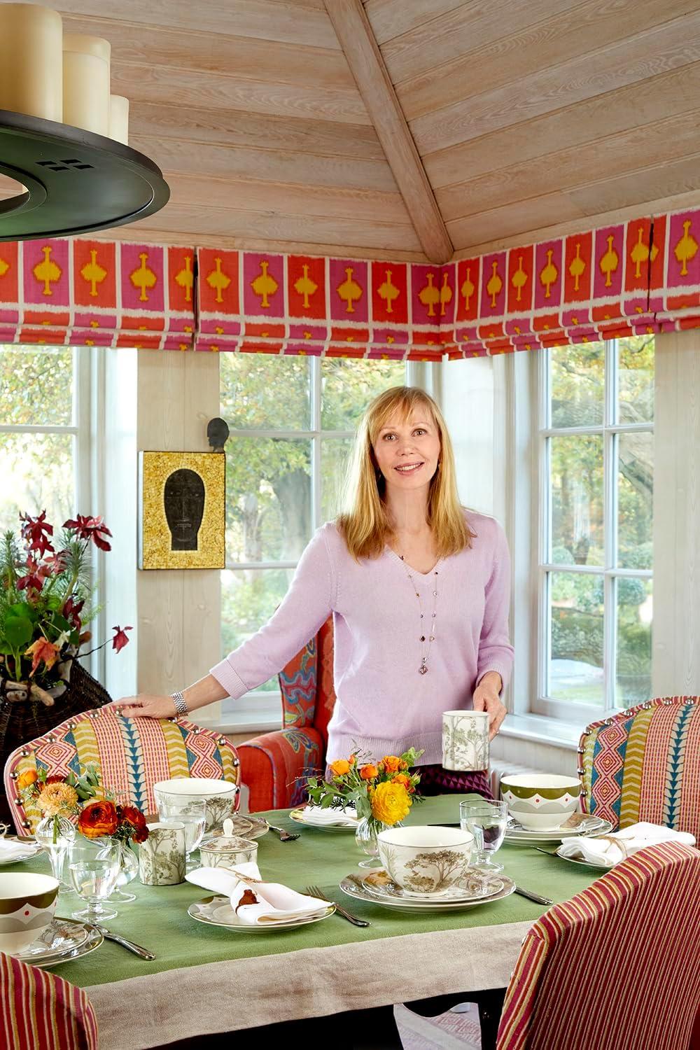image:imageSpode Kit Kemp 14 Tall Trees Octagon Serving Platter  Enchanted Forest Design  Porcelain  Dishwasher and Microwave Safe  Ideal for Salad Snacks and Appetizers  Home amp Gathering Use