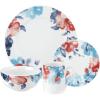 image:imageSpode Home Floral Breeze Dinnerware Set  16 Piece Dish Set with Floral Design  Service for 4  Made from Porcelain  Microwave and Dishwasher Safe