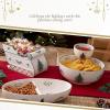image:imageSpode Christmas Tree Figural Sleigh 75 Dolomite Decorative Holiday Sleigh for Christmas Table Decor Candy Holder Snack Dish  Holiday Serveware amp Festive Decorations