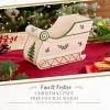 image:imageSpode Christmas Tree Figural Sleigh 75 Dolomite Decorative Holiday Sleigh for Christmas Table Decor Candy Holder Snack Dish  Holiday Serveware amp Festive Decorations