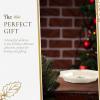 image:imageSpode Christmas Tree Octagonal Server  95 Inch Earthenware Serving Tray for Vegetables Chicken Holiday Dinners  Festive amp Versatile Christmas Tableware for Hosting Seasonal Gatherings275 H x 95 L x 95 W Pack of 2