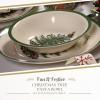 image:imageSpode Christmas Tree Pasta Bowl  9Inch Dishwasher Microwave amp Freezer Safe Made of Porcelain Serveware Holiday Tree Design GreenBeige Holiday Tableware Festive Dinnerware Kitchenware