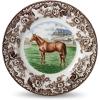 image:imageSpode Woodland Dinner Plate Horse  105 Inch  Hunting Cabin Lodge and Cottage Dcor  Made in England from Fine Earthenware  Microwave and Dishwasher Safe Paint HorseThoroughbred Horse