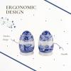 image:imageSpode Blue Italian Salt and Pepper Shakers