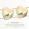 image:imageSpode Christmas Tree 35 Heart Ramekins Set of 2  Oven Safe Porcelain Ramekin Dishes for Souffl Crme Brle Custard  Microwave amp Dishwasher Safe Festive Dipping Cups Holiday Baking Set