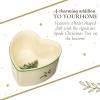 image:imageSpode Christmas Tree 35 Heart Ramekins Set of 2  Oven Safe Porcelain Ramekin Dishes for Souffl Crme Brle Custard  Microwave amp Dishwasher Safe Festive Dipping Cups Holiday Baking Set