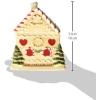 image:imageSpode Christmas Tree Gingerbread House Candy Jar  7Inch Christmas Cookie Jar in Fine Earthenware  Decorative Candy Storage Jar with Lid for Holiday Kitchen Counter Cookies and Treats