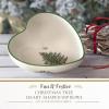 image:imageSpode Christmas Tree Heart Shaped Dip Bowl  475Inch Fine Earthenware Bowl for Dips Sauces amp Condiments  Festive Holiday Decor amp Christmas Gift  Classic Design Dishwasher Safe