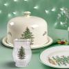 image:imageSpode Christmas Tree Hurricane Pillar Candle Holder Glass Flower Vase Terrarium Planter Decorative Centerpiece Use for Floating Tealights Home Display Holiday 65475 D x 65 H