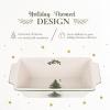 image:imageSpode Christmas Tree Loaf Pan  NonStick Earthenware Bread Pan for Baking Holiday Bakeware 1175 x 55 Banana Bread Meatloaf Pound Cake  Dishwasher amp Oven Safe