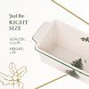 image:imageSpode Christmas Tree Loaf Pan  NonStick Earthenware Bread Pan for Baking Holiday Bakeware 1175 x 55 Banana Bread Meatloaf Pound Cake  Dishwasher amp Oven Safe